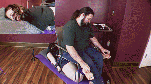 Tied to Chair Tickle Time! MF - 2023/FullHD [Domination, Stinky Feet]