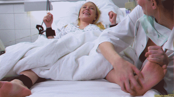 Chrystal the Girlfriend Thief Relentlessly Foot Tickled in Hospital (Fetish, Tickling Handjob/FullHD/MPEG-4) - 2023