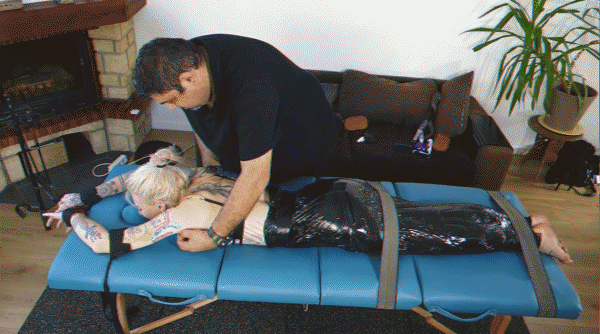 Lolah's Wrapped Tickle Torture Continues Face Down To Exhaustion - 2023/HD [Foot, Ticklish]