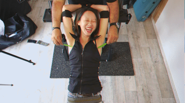 Ultimate Ticklish Hysteria With Asian Linh's Upperbody - 2023/HD [Soles, Tickle Torture]