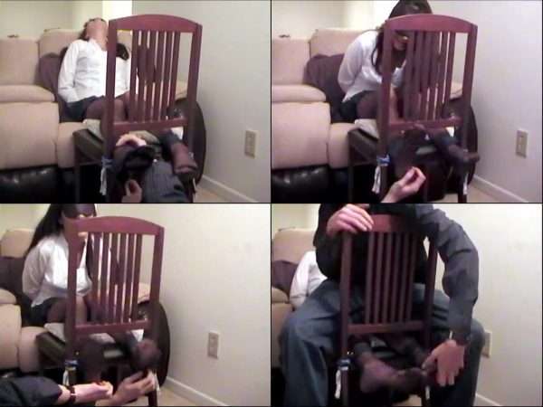 Purress Blindfolded Nylon Clad In The Ticklechair [Domination, Stinky Feet] (2023/Mp4/1000 MB)